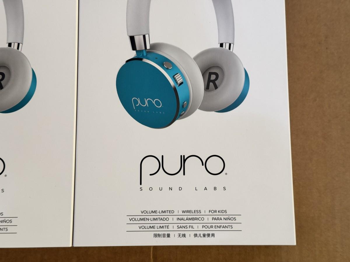 4 stk Puro Sound Labs BT2200 volume-limited wireless headset (nye)
