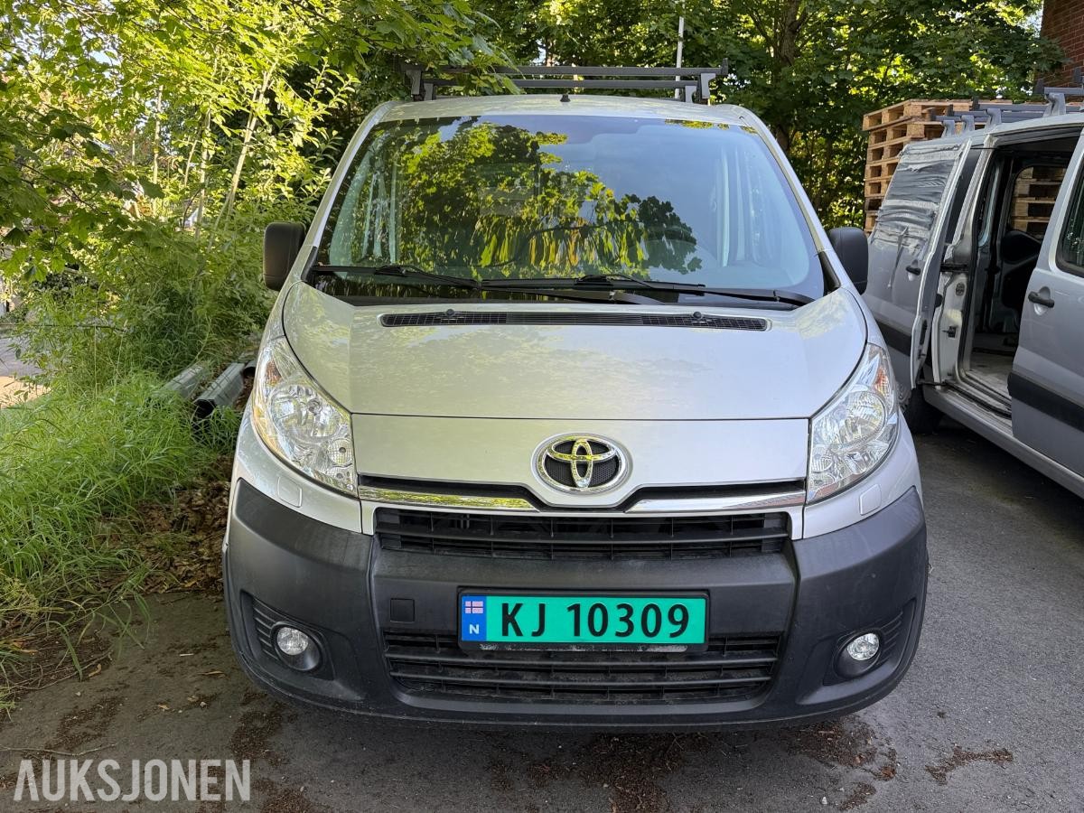 2014 Toyota ProAce 2.0 D 128 HK LANG HENGERFESTE SKYVEDØRER 