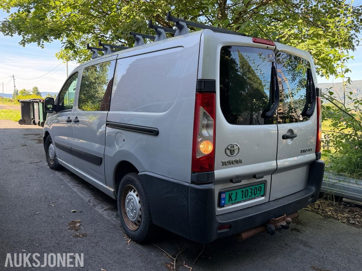 2014 Toyota ProAce 2.0 D 128 HK LANG HENGERFESTE SKYVEDØRER 