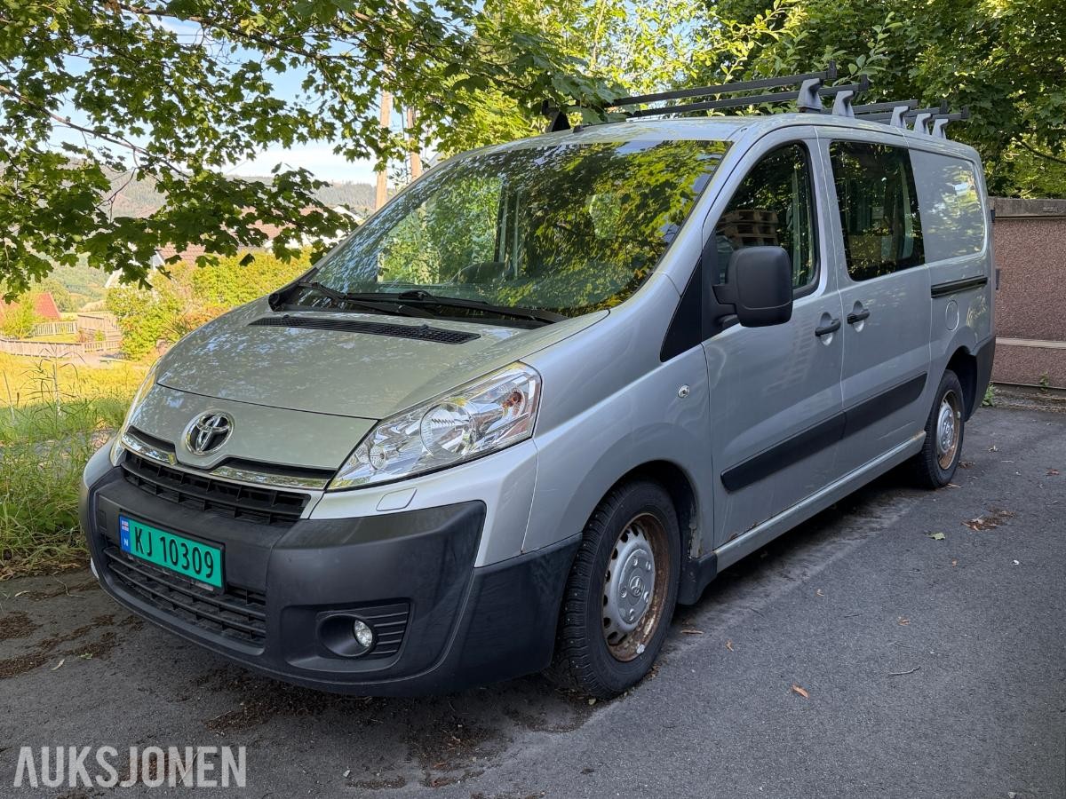 2014 Toyota ProAce 2.0 D 128 HK LANG HENGERFESTE SKYVEDØRER 