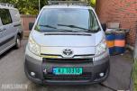 2014 Toyota ProAce 2.0 D 128 HK HENGERFESTE TAKSTATIV SKYVEDØRER 