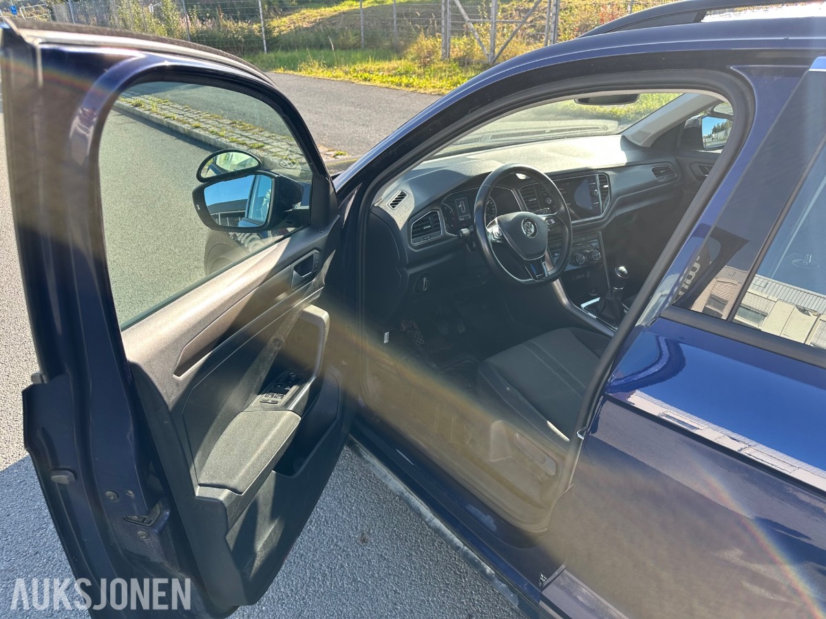 2019 Volkswagen T-ROC 116HK TSI MANUELL KJØRESKOLEBIL HENGERFESTE VARMER KAMERA