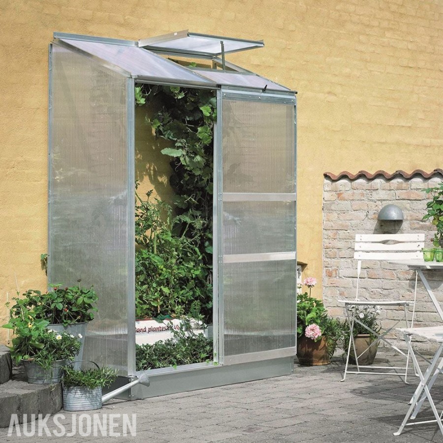 2 Stk Nytt Drivhus Juliana Altan | 2 -Ulakkert-4mm polykarbonat