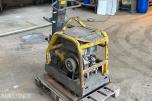 Atlas Copco vibroplate med Hatz 1D81Z-motor - reparasjonsobjekt/delemaskin