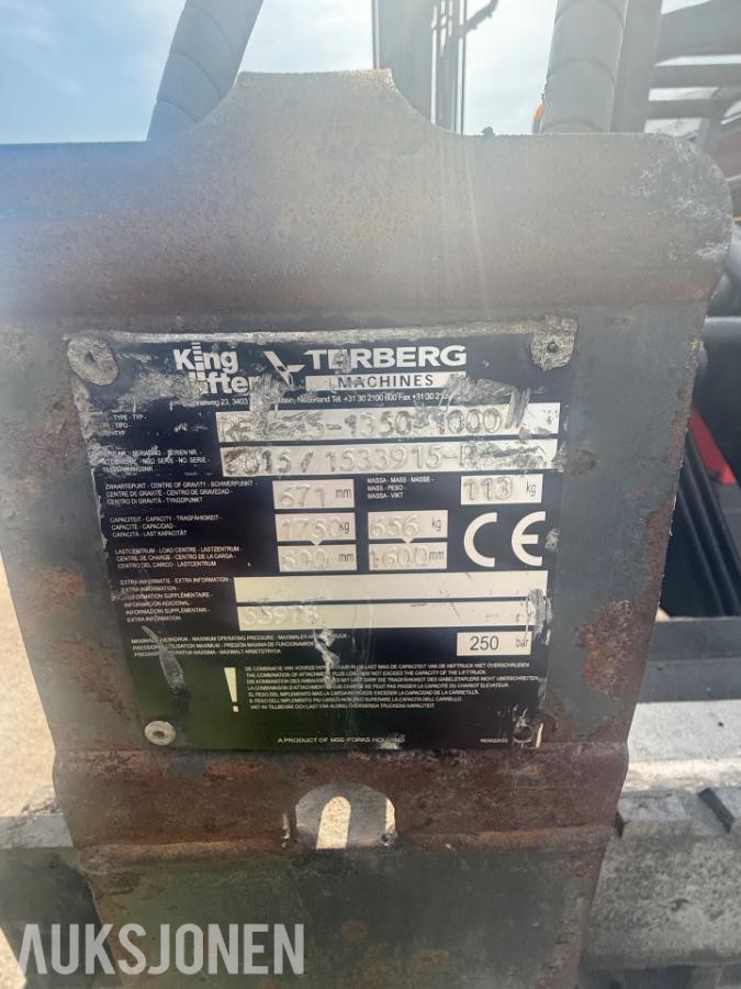 2015 Terberg king lifter TKL-M-3x3 - Servicer fulgt - mva fri