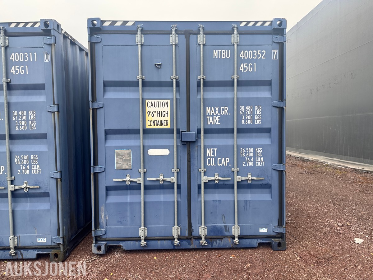 40 fot container - High Cube 