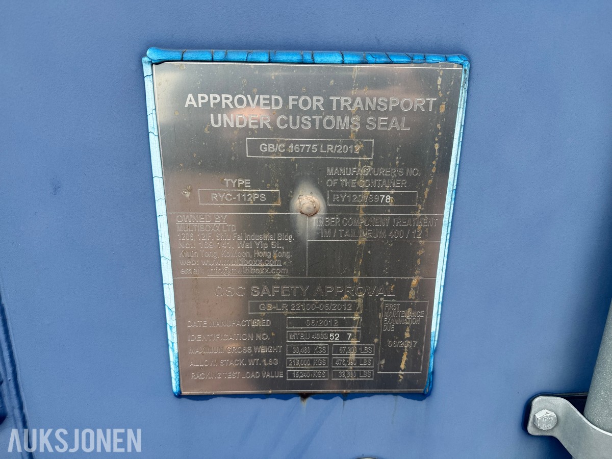 40 fot container - High Cube 