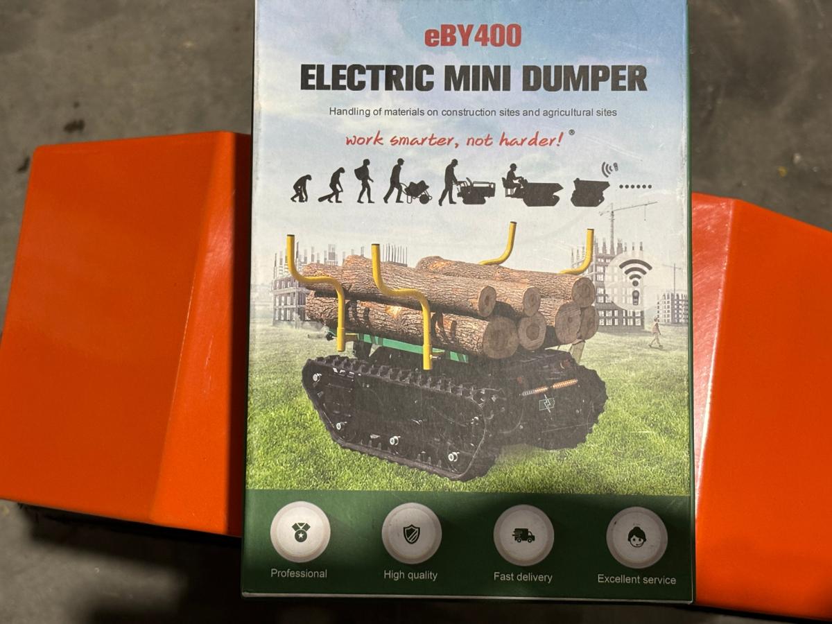 2026 Elektrisk Mini Dumper / Tømmervogn Eline eBY400 – 400 kg