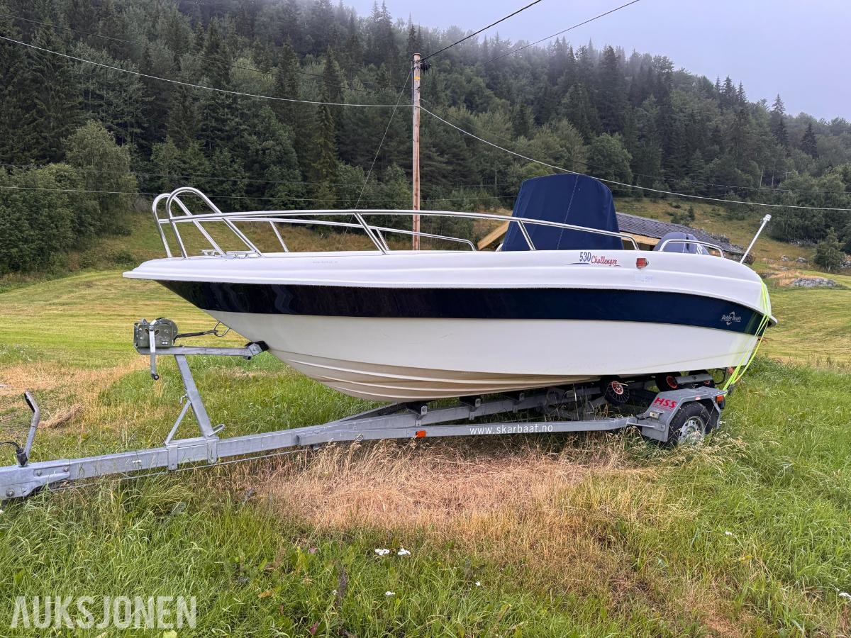 2006 Hobby 530 Challenger Med 100hk Selva motor og båthenger
