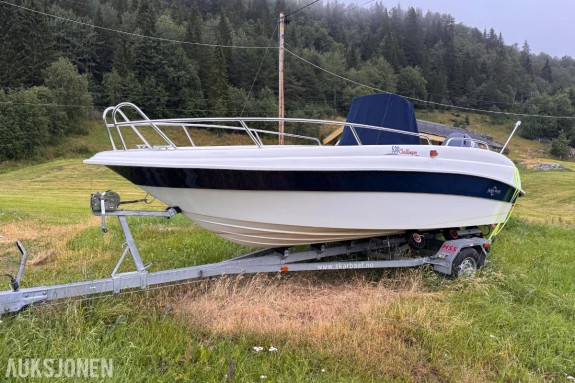 2006 Hobby 530 Challenger Med 100hk Selva motor og båthenger