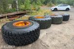 PIGGDEKK MED FELG TIL VOLVO 110E HJULLASTER – NOKIAN LOADER