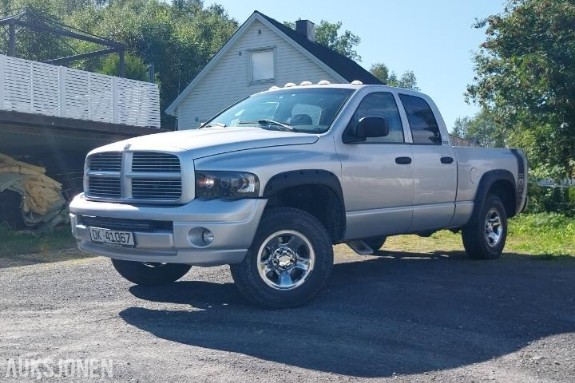 2002 Dodge Ram Tri-star 5.9 238hk 4WD Automat, Hengerfeste, EU ok til 07.2027