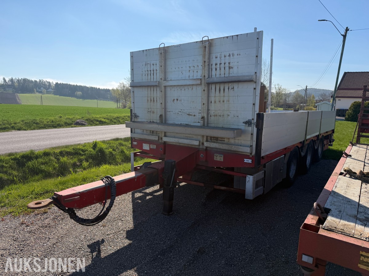 2010 Istrail TN149/38 3-akslet slepvogn - Luftfjæring - WABCO EBS/ABS - 27 000 kg