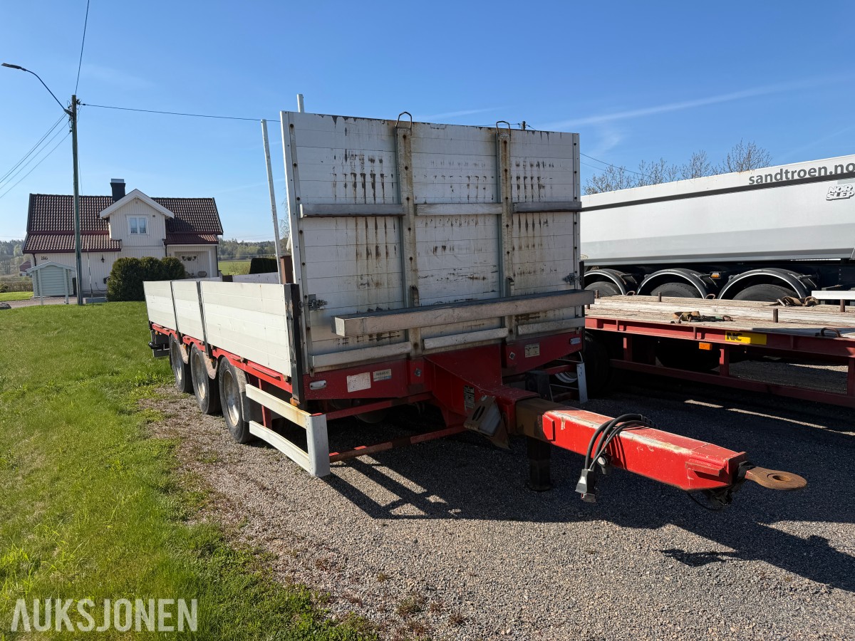 2010 Istrail TN149/38 3-akslet slepvogn - Luftfjæring - WABCO EBS/ABS - 27 000 kg