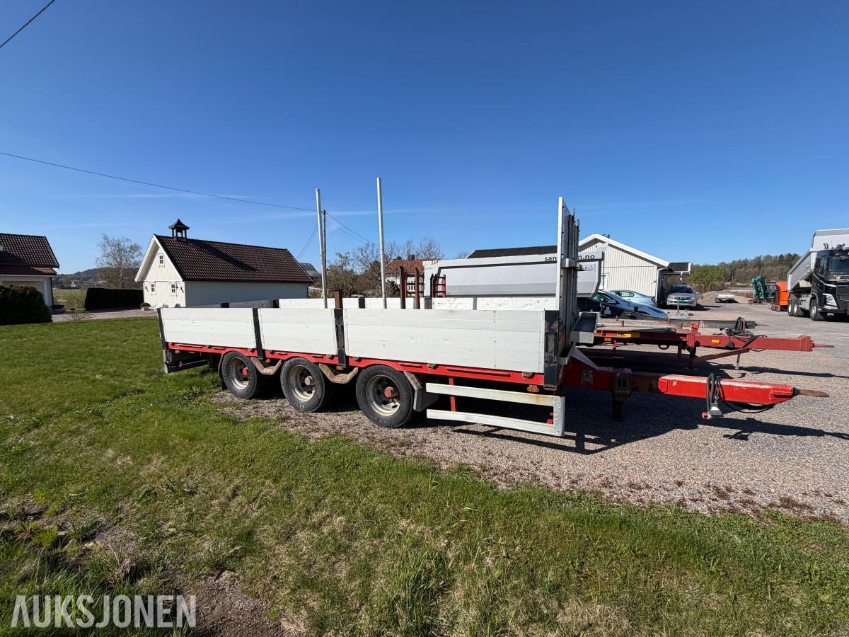 2010 Istrail TN149/38 3-akslet slepvogn - Luftfjæring - WABCO EBS/ABS - 27 000 kg