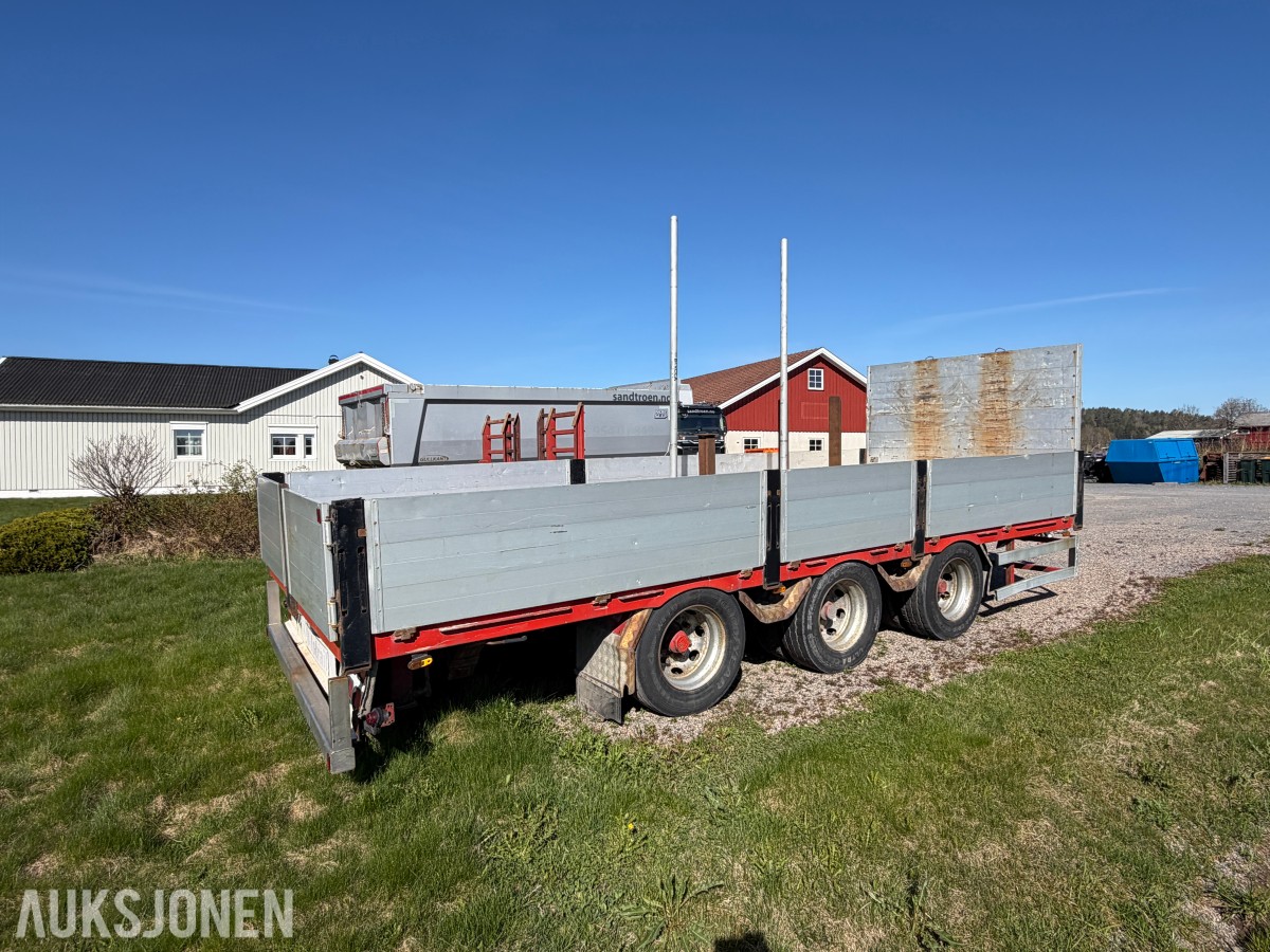 2010 Istrail TN149/38 3-akslet slepvogn - Luftfjæring - WABCO EBS/ABS - 27 000 kg