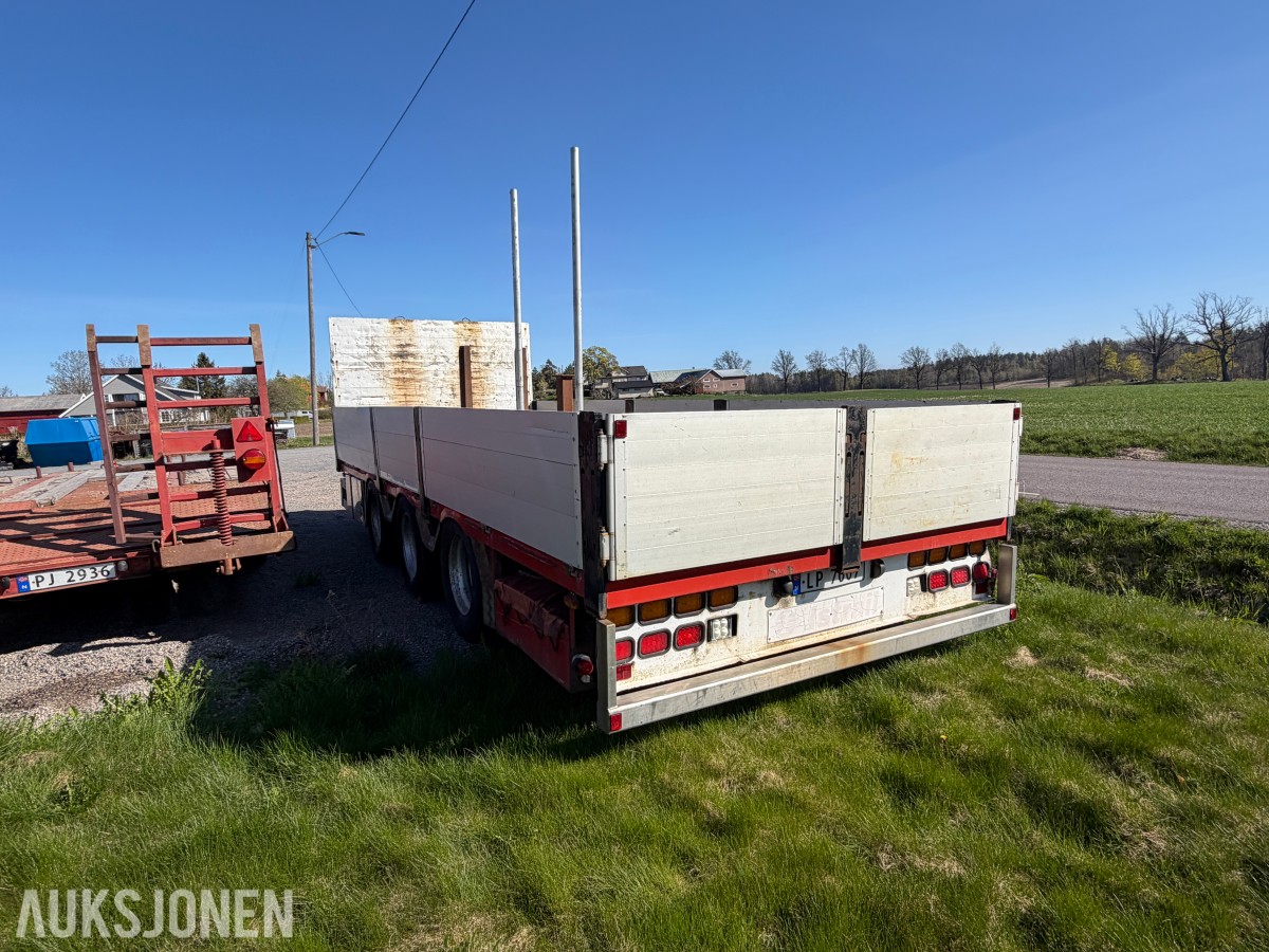 2010 Istrail TN149/38 3-akslet slepvogn - Luftfjæring - WABCO EBS/ABS - 27 000 kg