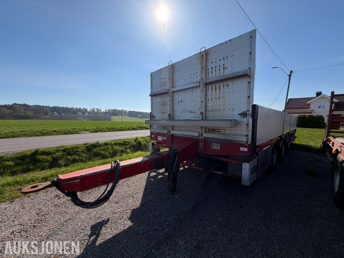 2010 Istrail TN149/38 3-akslet slepvogn - Luftfjæring - WABCO EBS/ABS - 27 000 kg