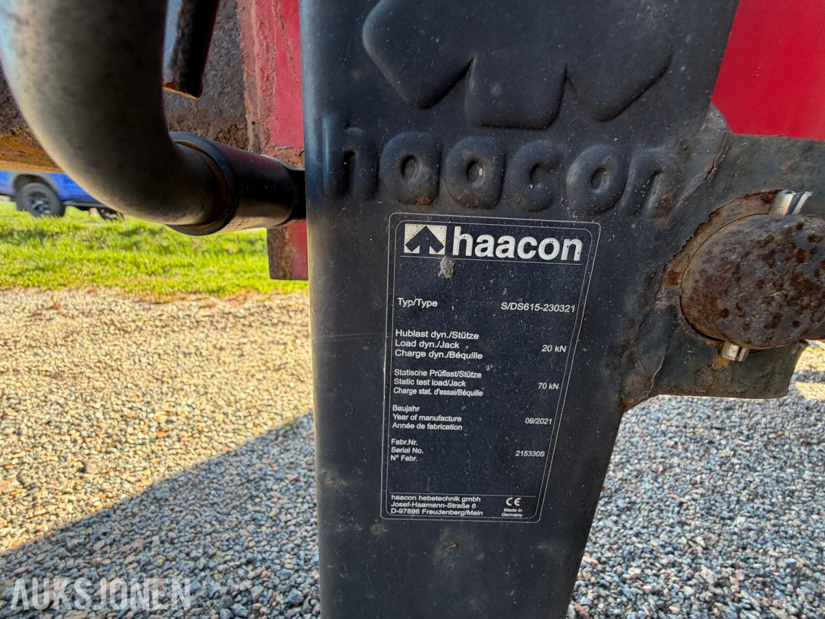 2010 Istrail TN149/38 3-akslet slepvogn - Luftfjæring - WABCO EBS/ABS - 27 000 kg