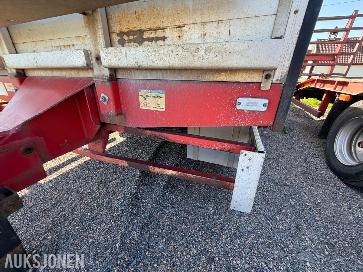 2010 Istrail TN149/38 3-akslet slepvogn - Luftfjæring - WABCO EBS/ABS - 27 000 kg