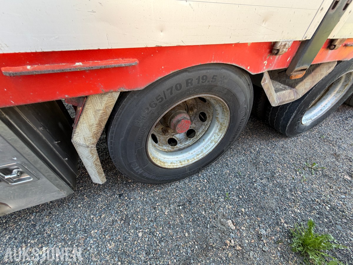 2010 Istrail TN149/38 3-akslet slepvogn - Luftfjæring - WABCO EBS/ABS - 27 000 kg