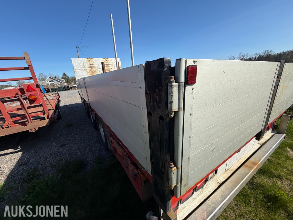 2010 Istrail TN149/38 3-akslet slepvogn - Luftfjæring - WABCO EBS/ABS - 27 000 kg