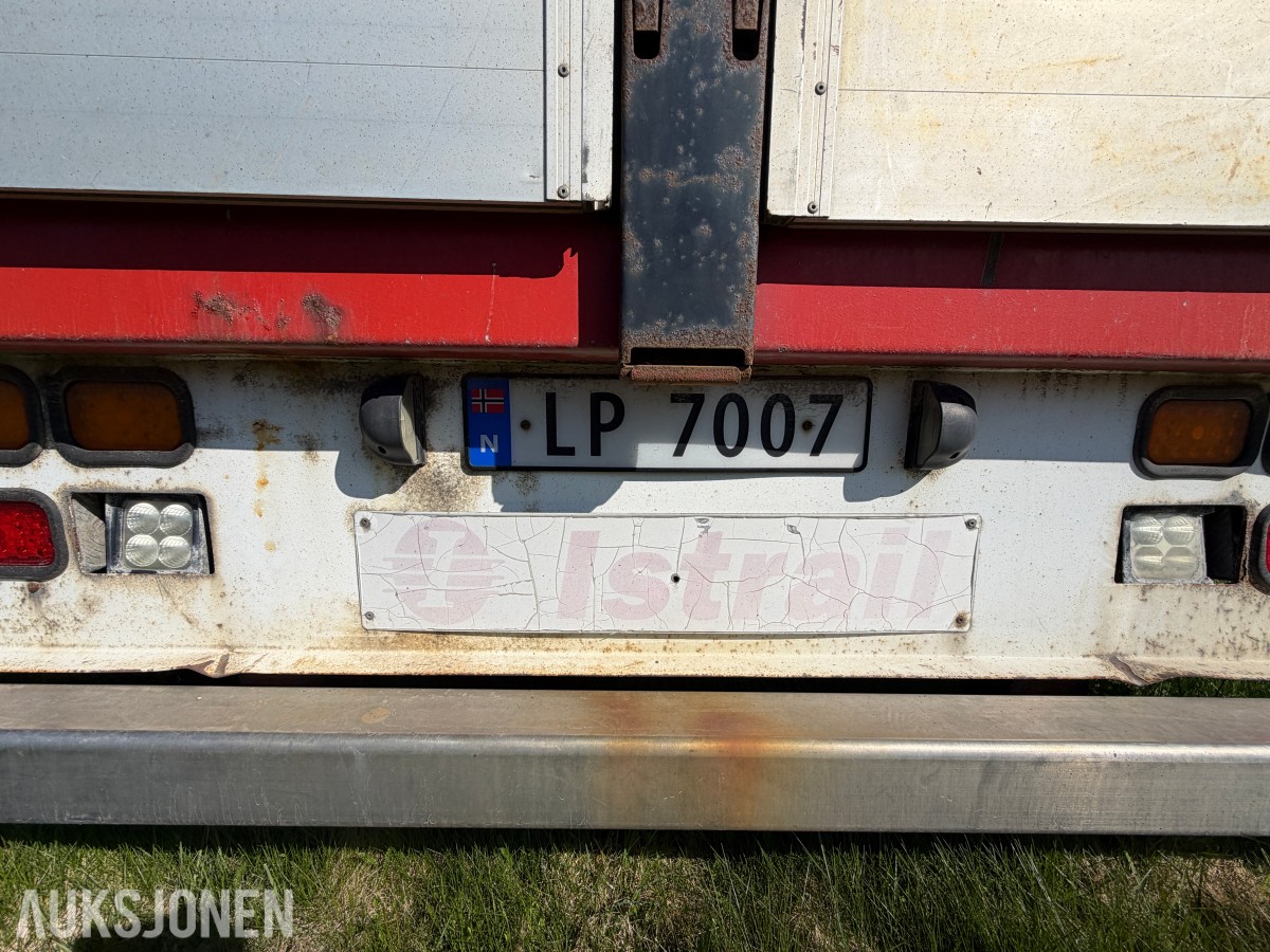 2010 Istrail TN149/38 3-akslet slepvogn - Luftfjæring - WABCO EBS/ABS - 27 000 kg