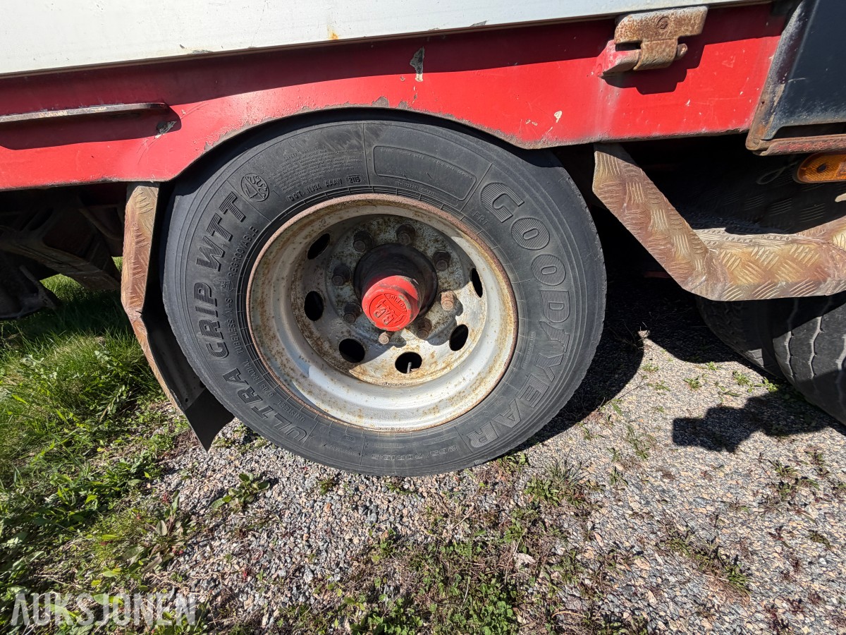 2010 Istrail TN149/38 3-akslet slepvogn - Luftfjæring - WABCO EBS/ABS - 27 000 kg
