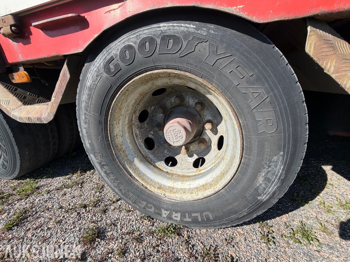 2010 Istrail TN149/38 3-akslet slepvogn - Luftfjæring - WABCO EBS/ABS - 27 000 kg