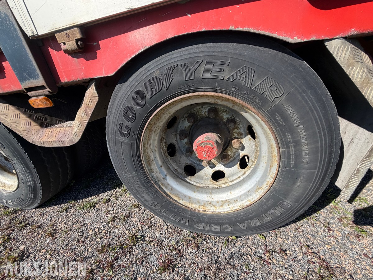 2010 Istrail TN149/38 3-akslet slepvogn - Luftfjæring - WABCO EBS/ABS - 27 000 kg