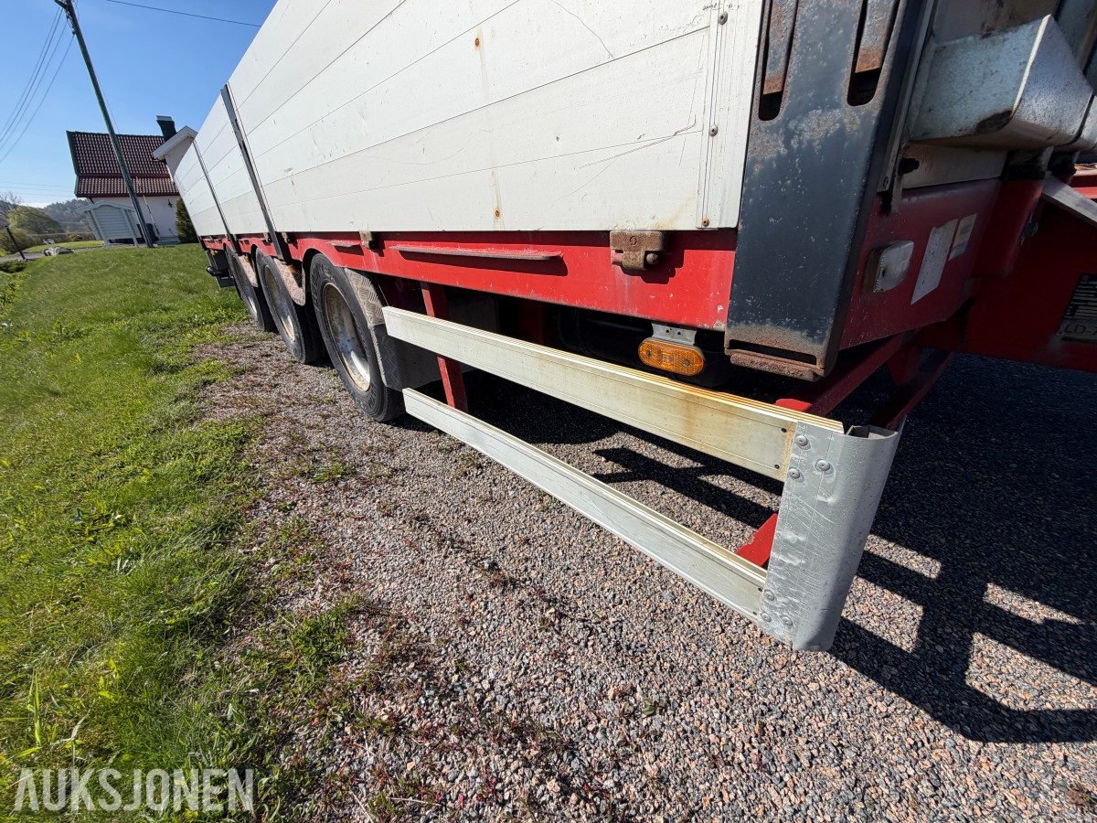 2010 Istrail TN149/38 3-akslet slepvogn - Luftfjæring - WABCO EBS/ABS - 27 000 kg