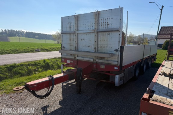 2010 Istrail TN149/38 3-akslet slepvogn - Luftfjæring - WABCO EBS/ABS - 27 000 kg