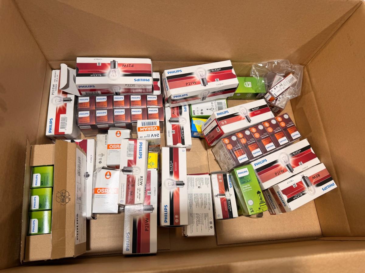 Parti kjøretøybelysning – Aspöck, Rigid, ECCO, Philips, Osram og Lucas
