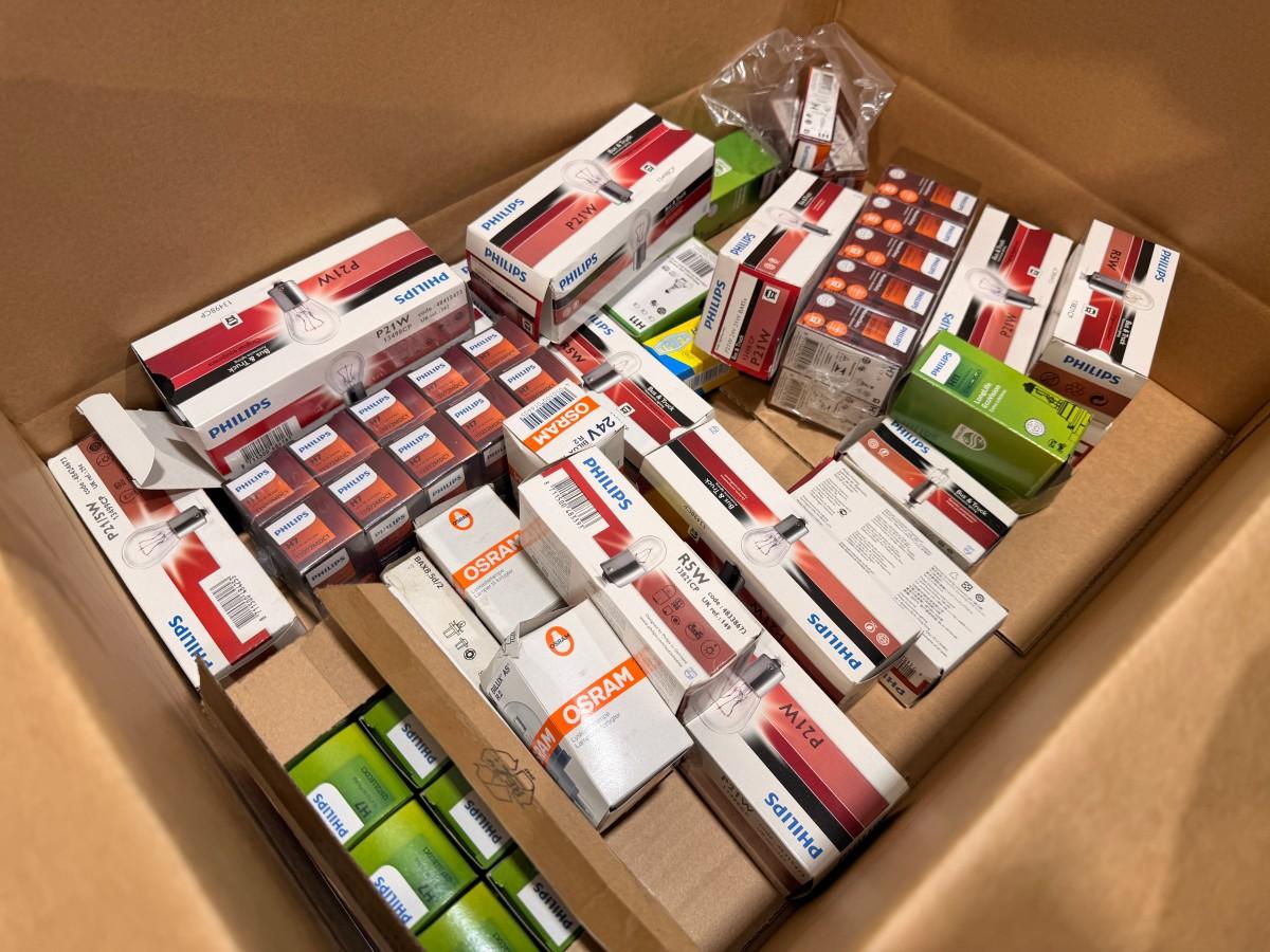 Parti kjøretøybelysning – Aspöck, Rigid, ECCO, Philips, Osram og Lucas