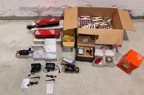 Parti kjøretøybelysning – Aspöck, Rigid, ECCO, Philips, Osram og Lucas
