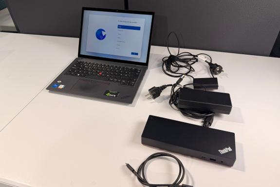 Lenovo ThinkPad L13 Yoga Gen 2 Intel Core i5 13,3" berøringsskjerm med dockingstasjon