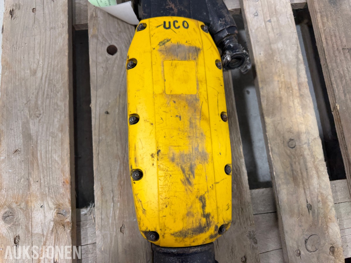 2009 Atlas Copco TEX 280PE luftdrevet meiselmaskin – 3 meisler