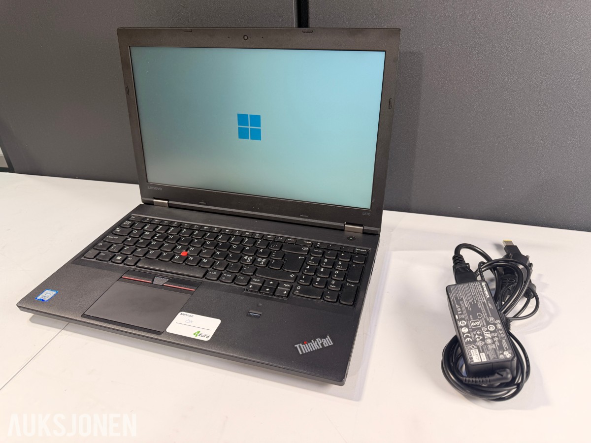 Lenovo ThinkPad L570 – i5 / 8 GB / 256 GB NVMe