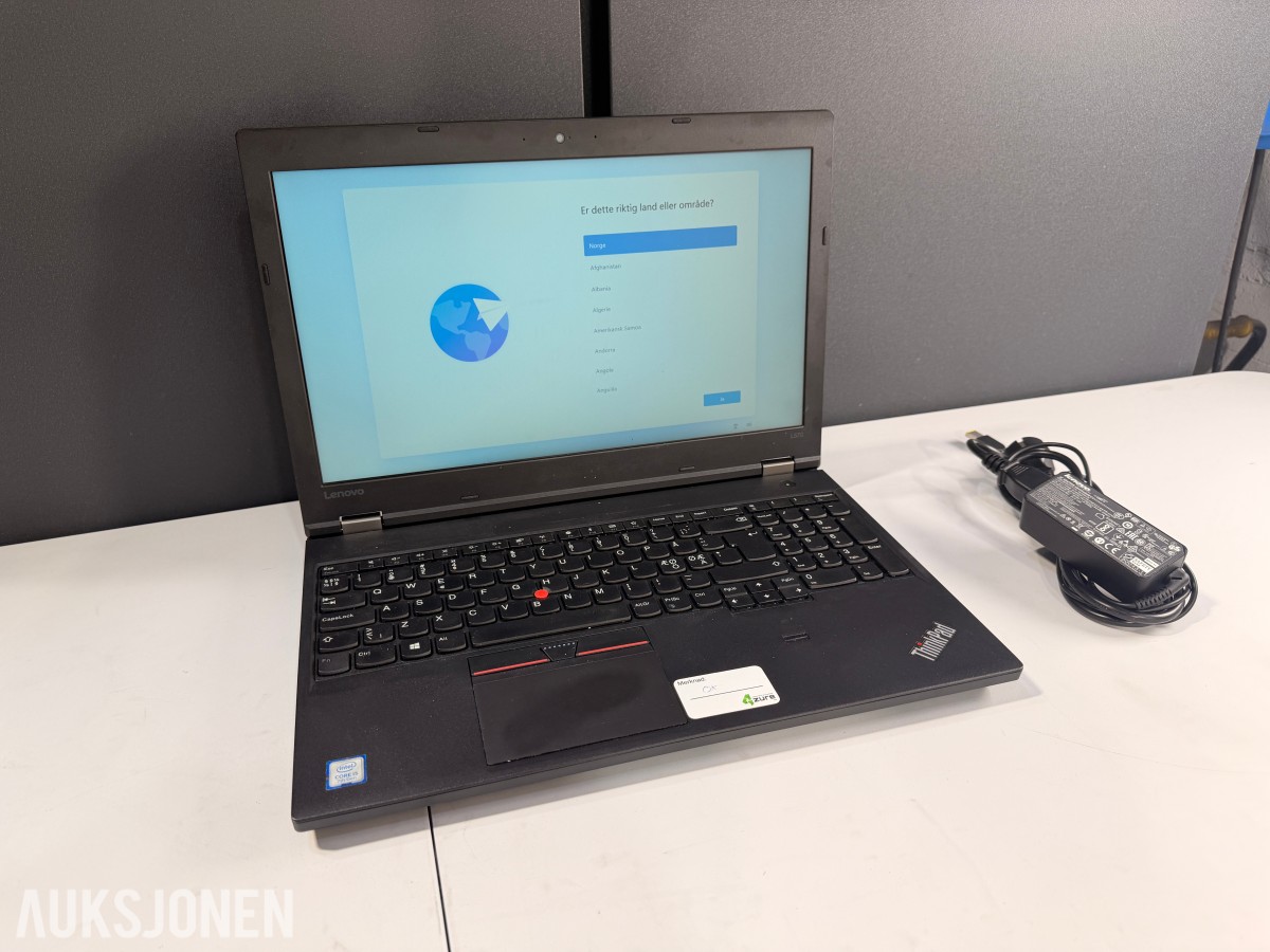 Lenovo ThinkPad L570 – i5 / 8 GB / 256 GB NVMe