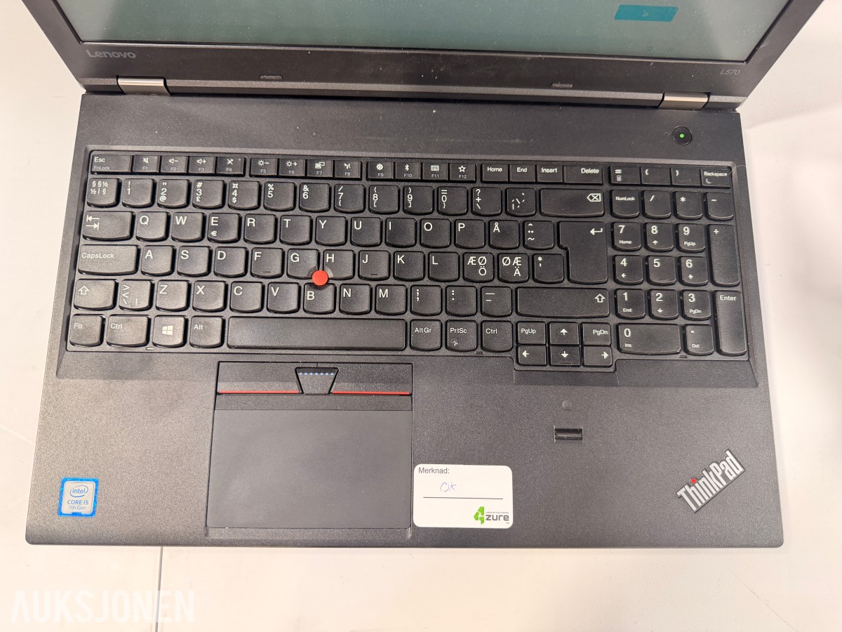 Lenovo ThinkPad L570 – i5 / 8 GB / 256 GB NVMe