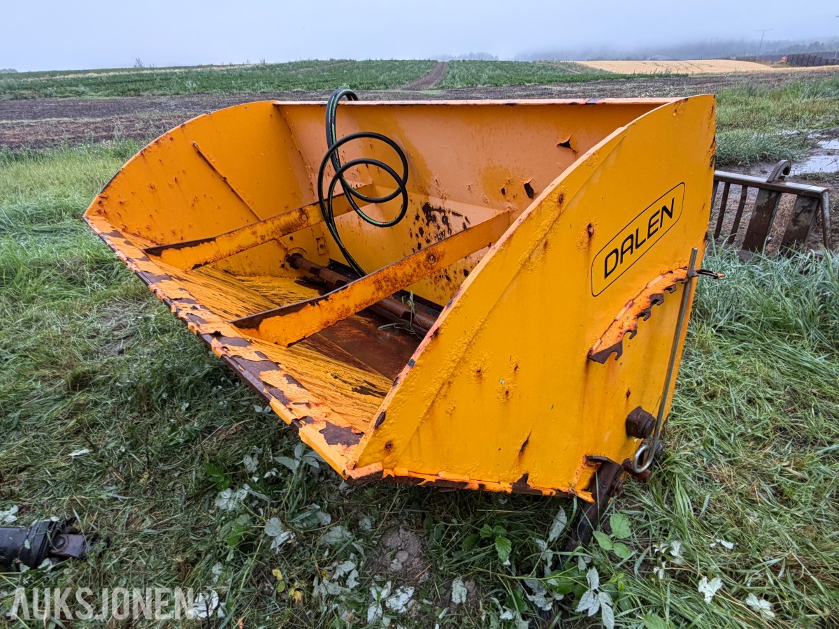 2019 Dalen 2034-U sandstrøer - koplingsramme - hydrauliske slanger