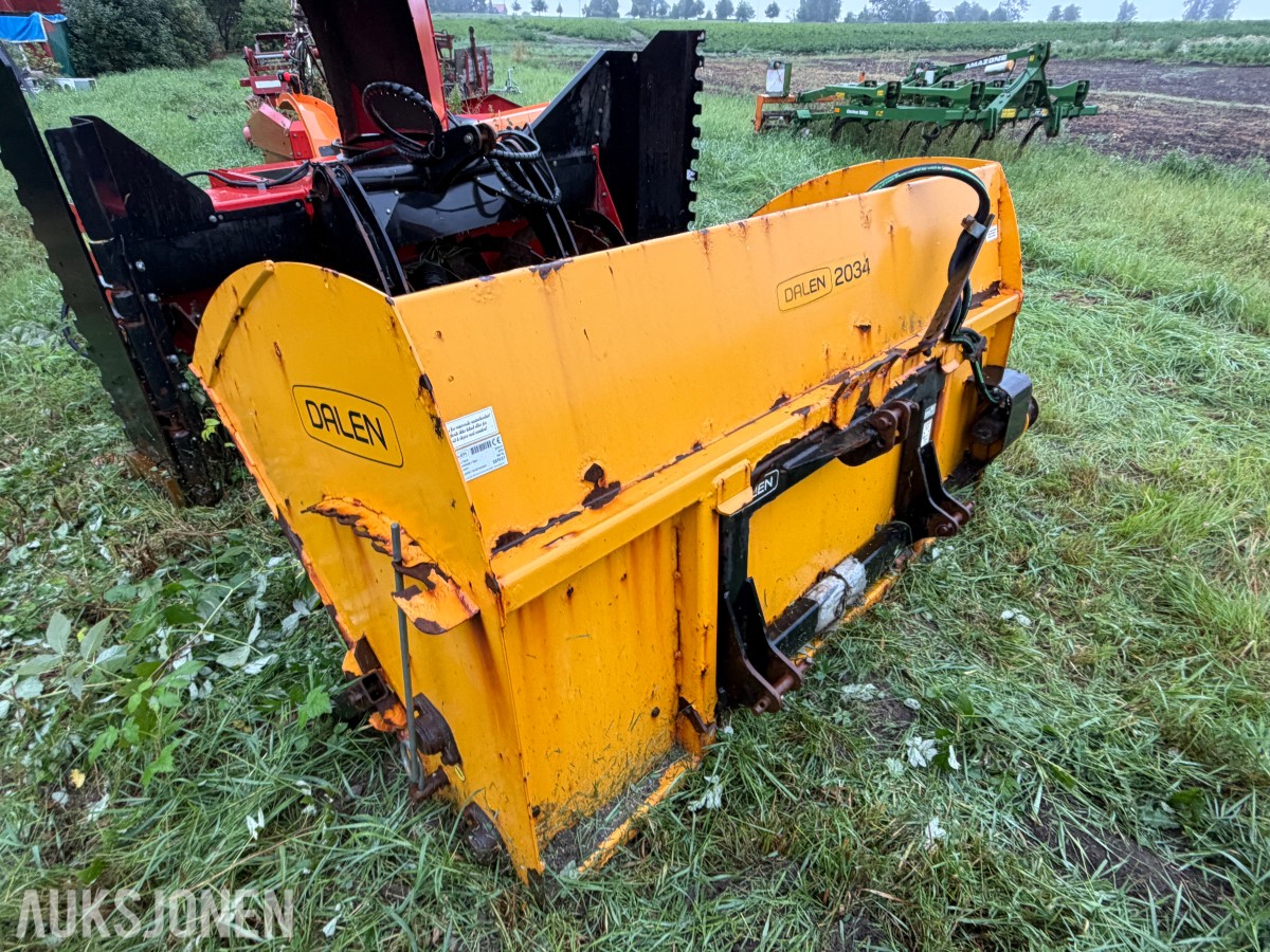 2019 Dalen 2034-U sandstrøer - koplingsramme - hydrauliske slanger