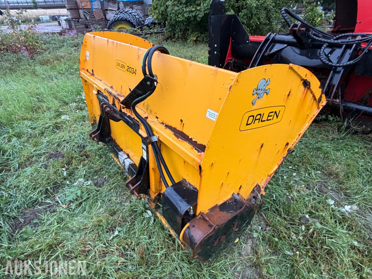 2019 Dalen 2034-U sandstrøer - koplingsramme - hydrauliske slanger