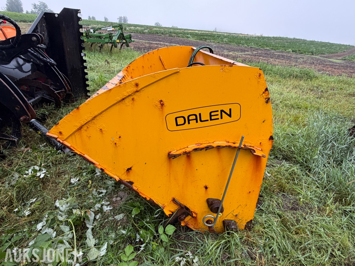 2019 Dalen 2034-U sandstrøer - koplingsramme - hydrauliske slanger
