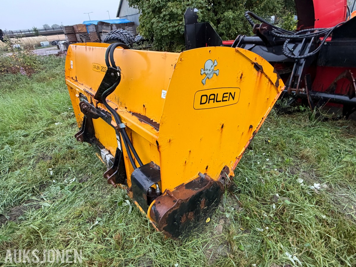2019 Dalen 2034-U sandstrøer - koplingsramme - hydrauliske slanger