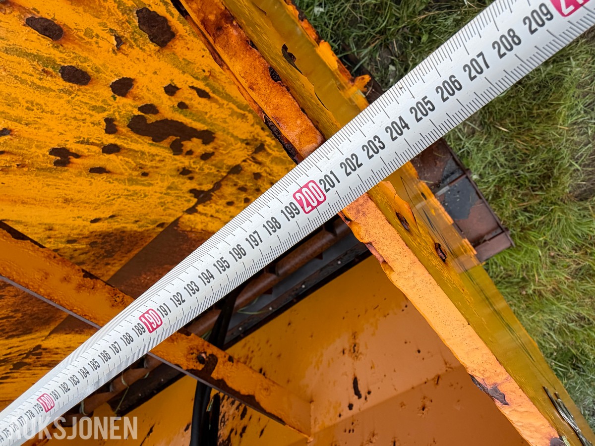 2019 Dalen 2034-U sandstrøer - koplingsramme - hydrauliske slanger