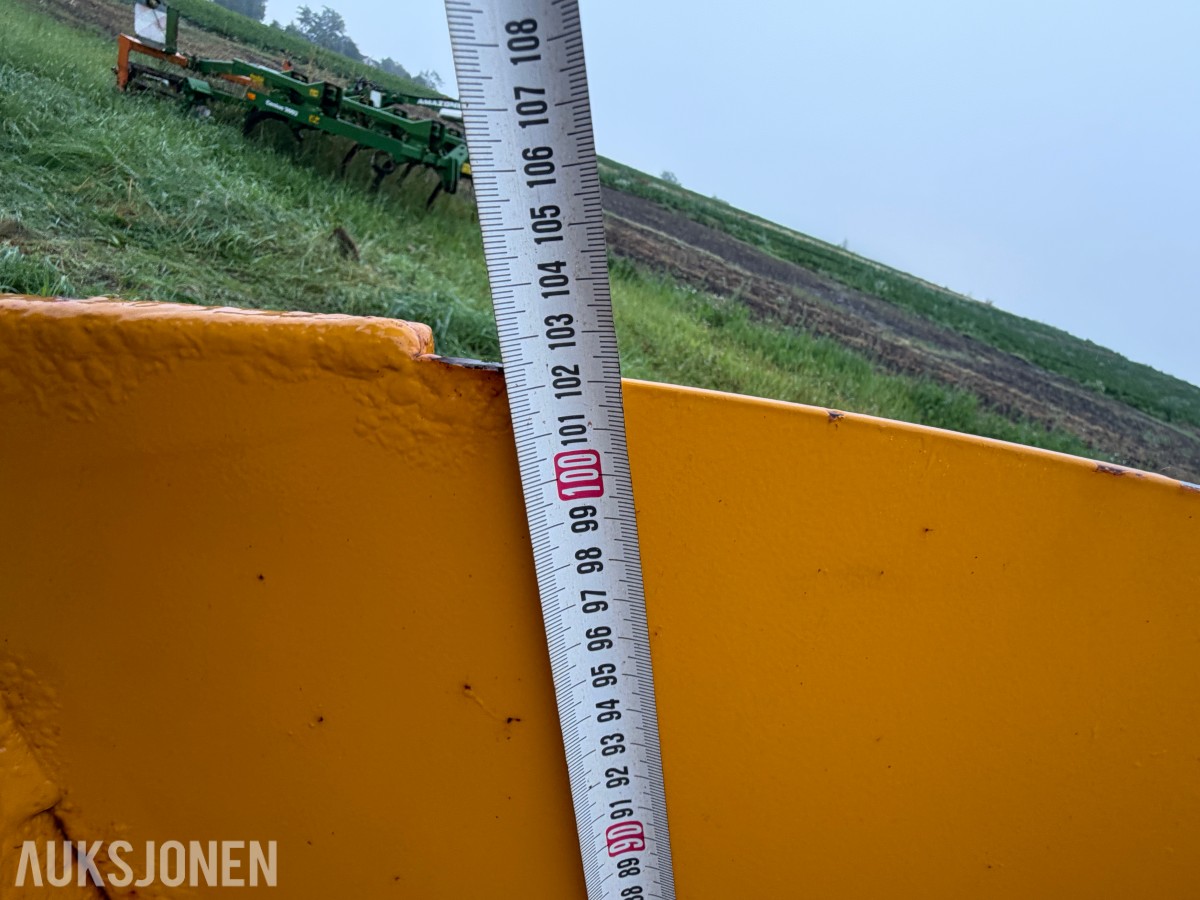 2019 Dalen 2034-U sandstrøer - koplingsramme - hydrauliske slanger
