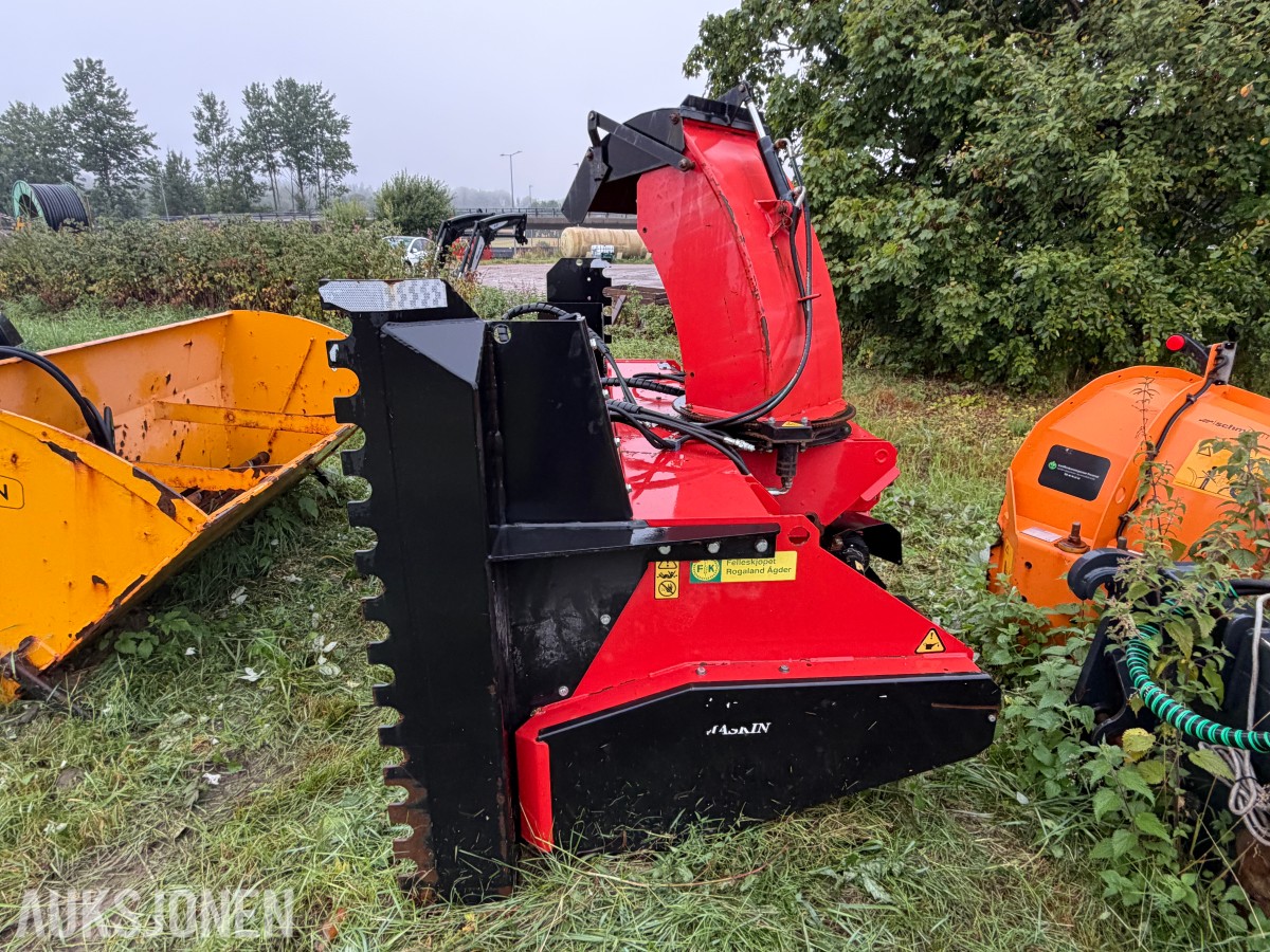 2022 Tokvam 256THS Flex snøfreser – hydraulisk kantvinge