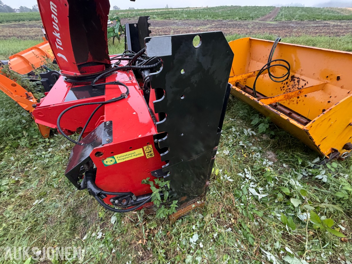 2022 Tokvam 256THS Flex snøfreser – hydraulisk kantvinge