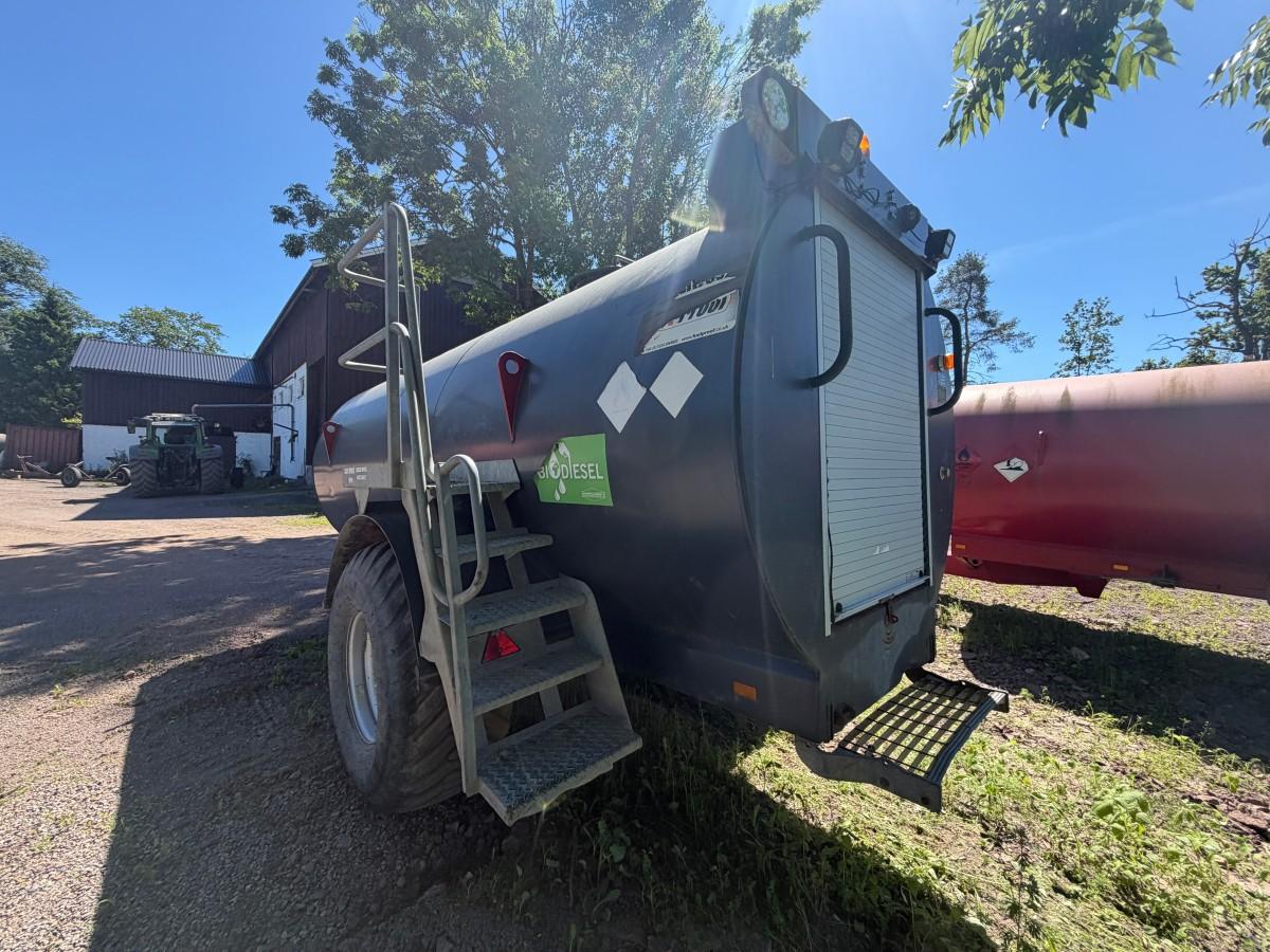 Fuel Proof dieseltank på henger – 9 000 liter – 2017